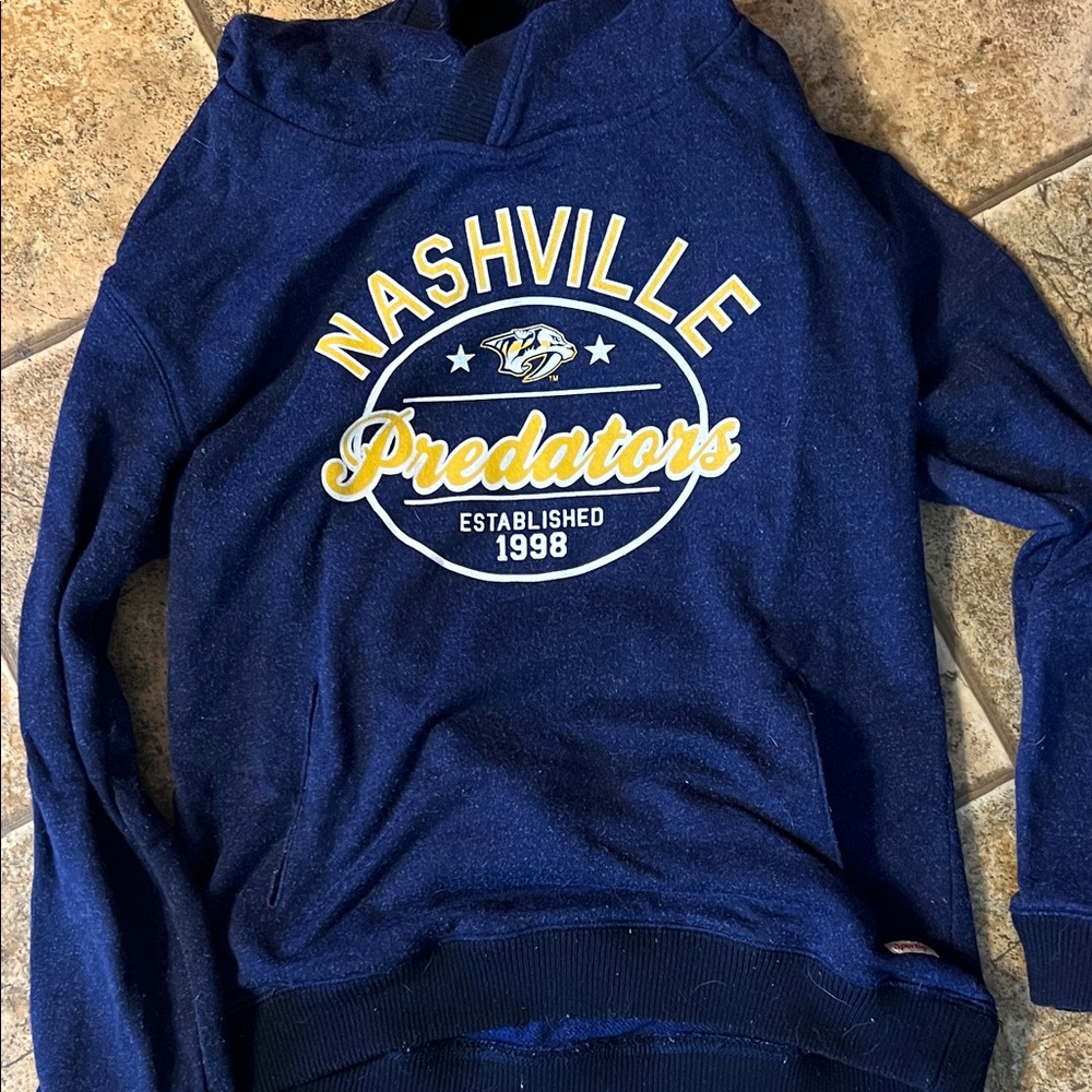Nashville Predators Blue Sweater